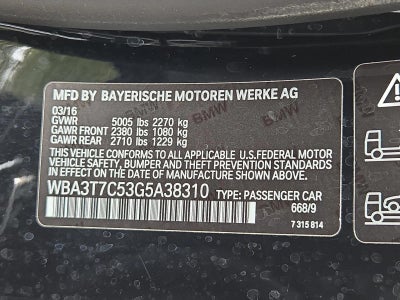2016 BMW 435i xDrive Convertible