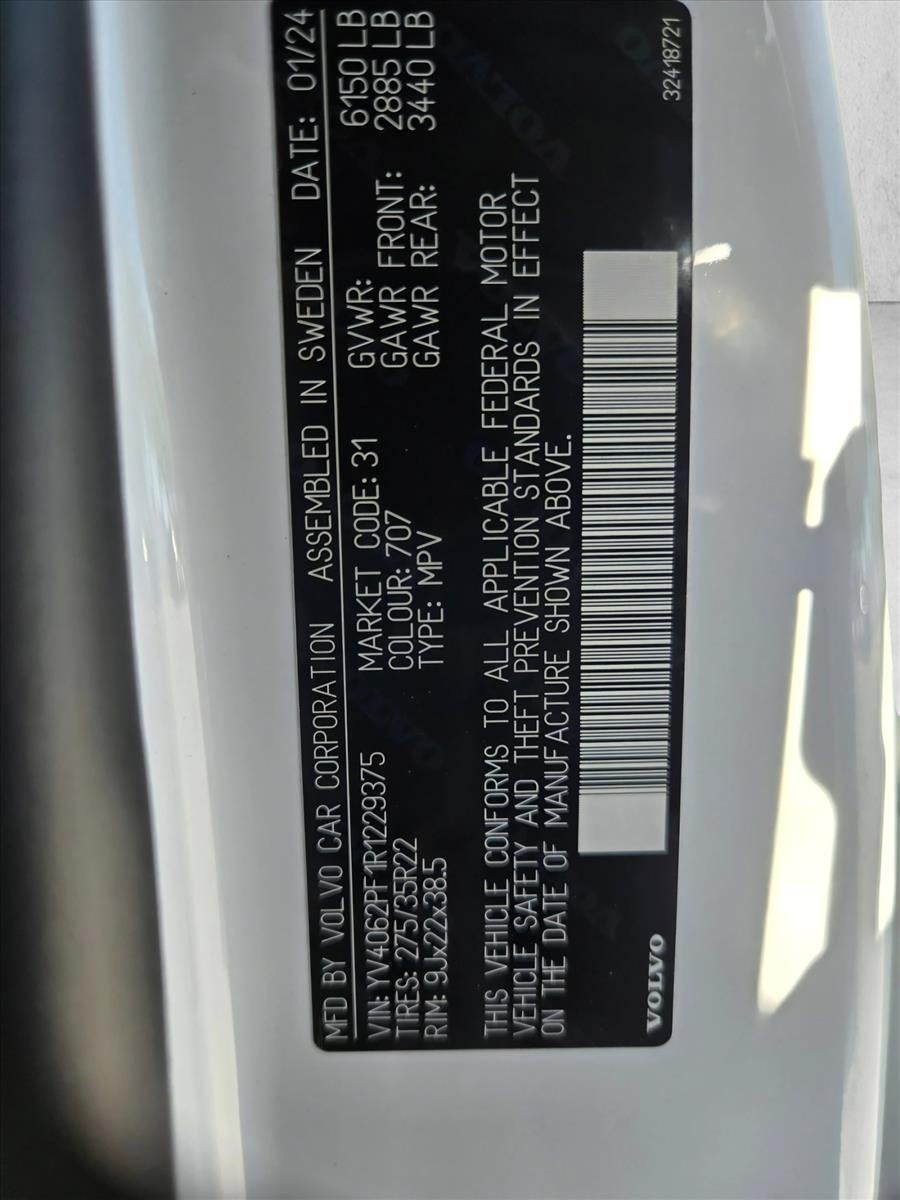 2024 Volvo XC90 B6 AWD Ultimate Bright Theme 7P