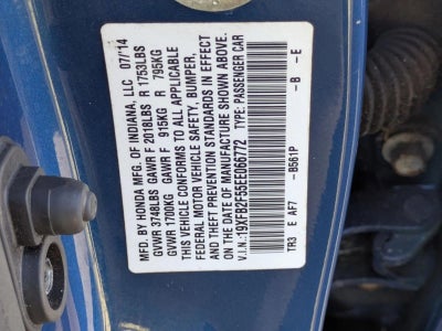 2014 Honda Civic Sedan LX CVT