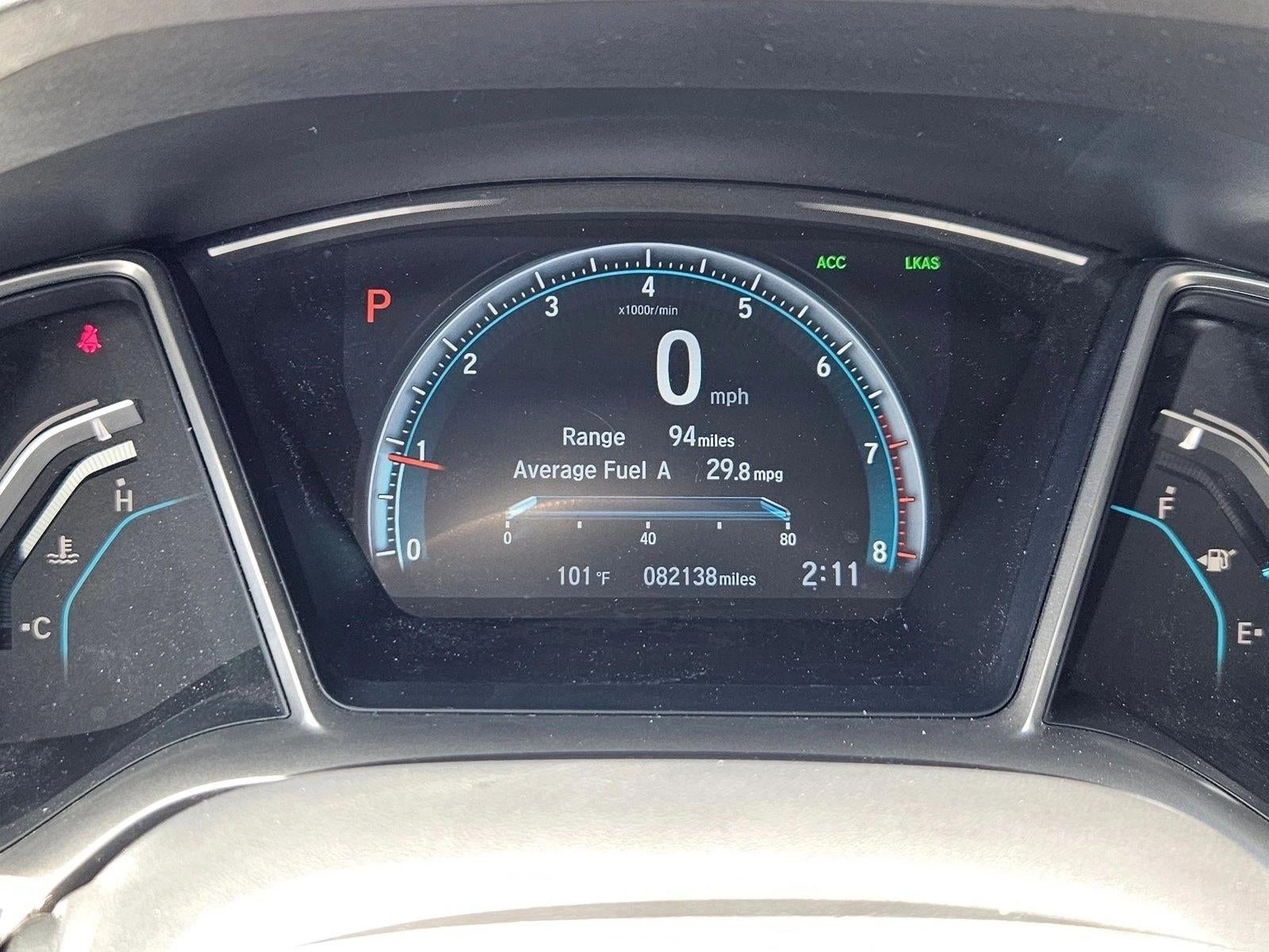 2016 Honda Civic Sedan EX CVT with Honda Sensing