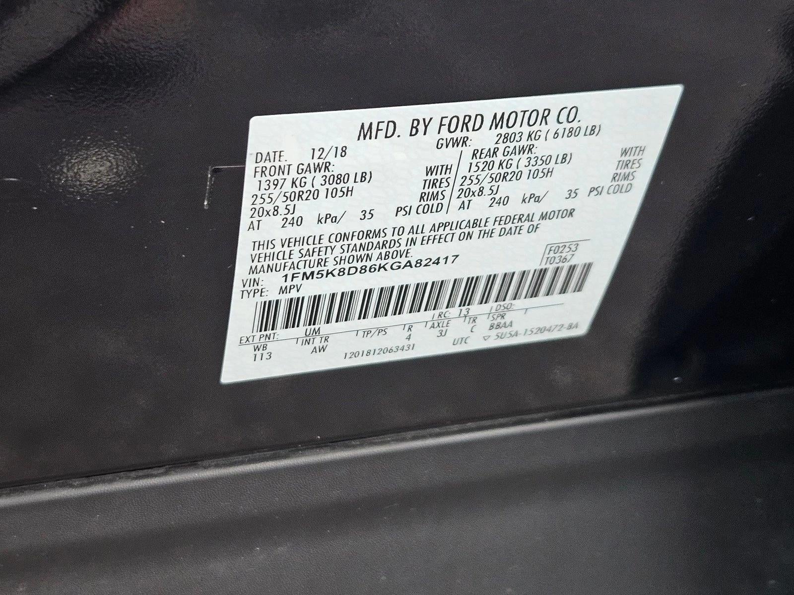 2019 Ford Explorer XLT 4WD