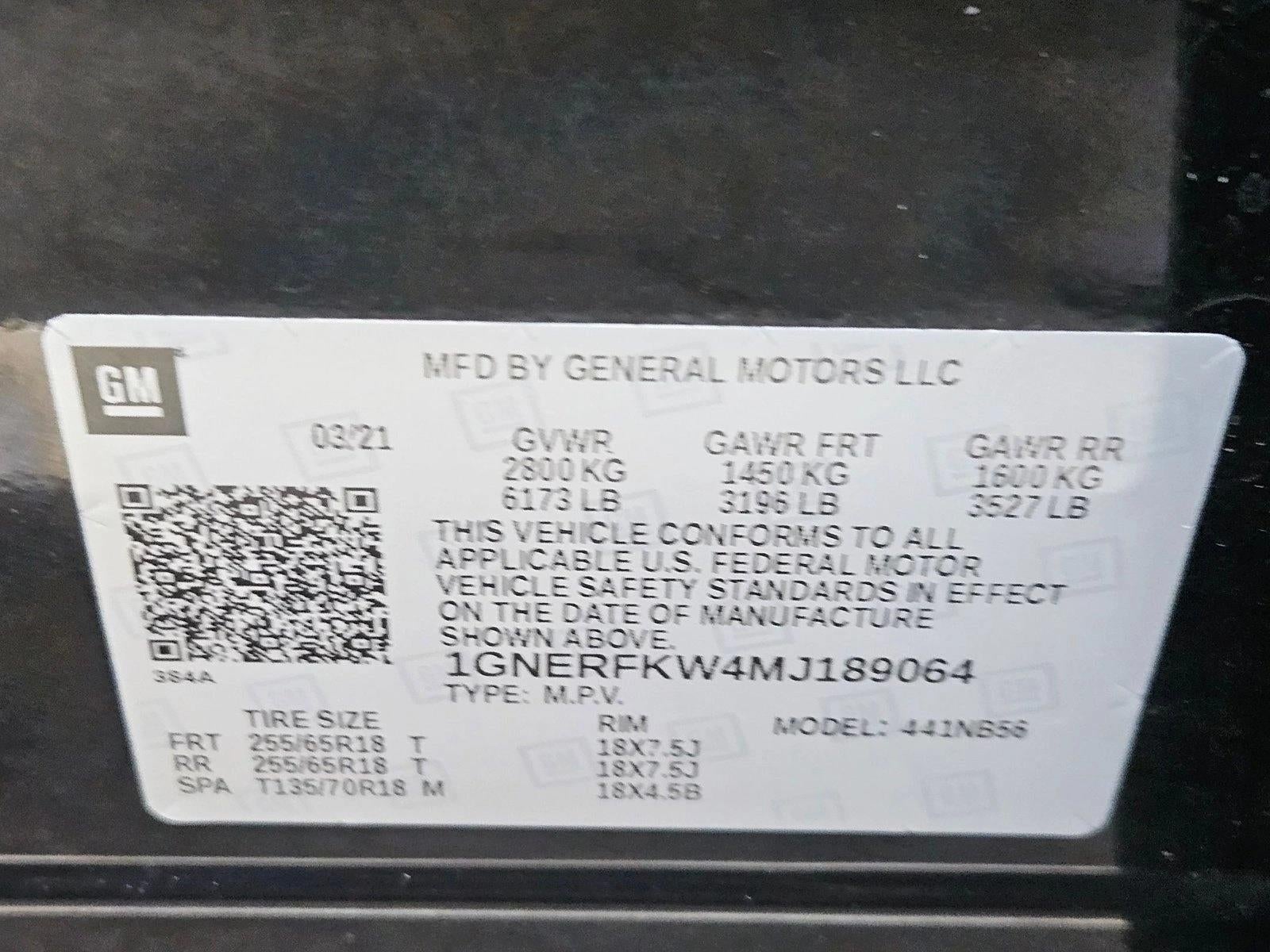 2021 Chevrolet Traverse FWD 1LS