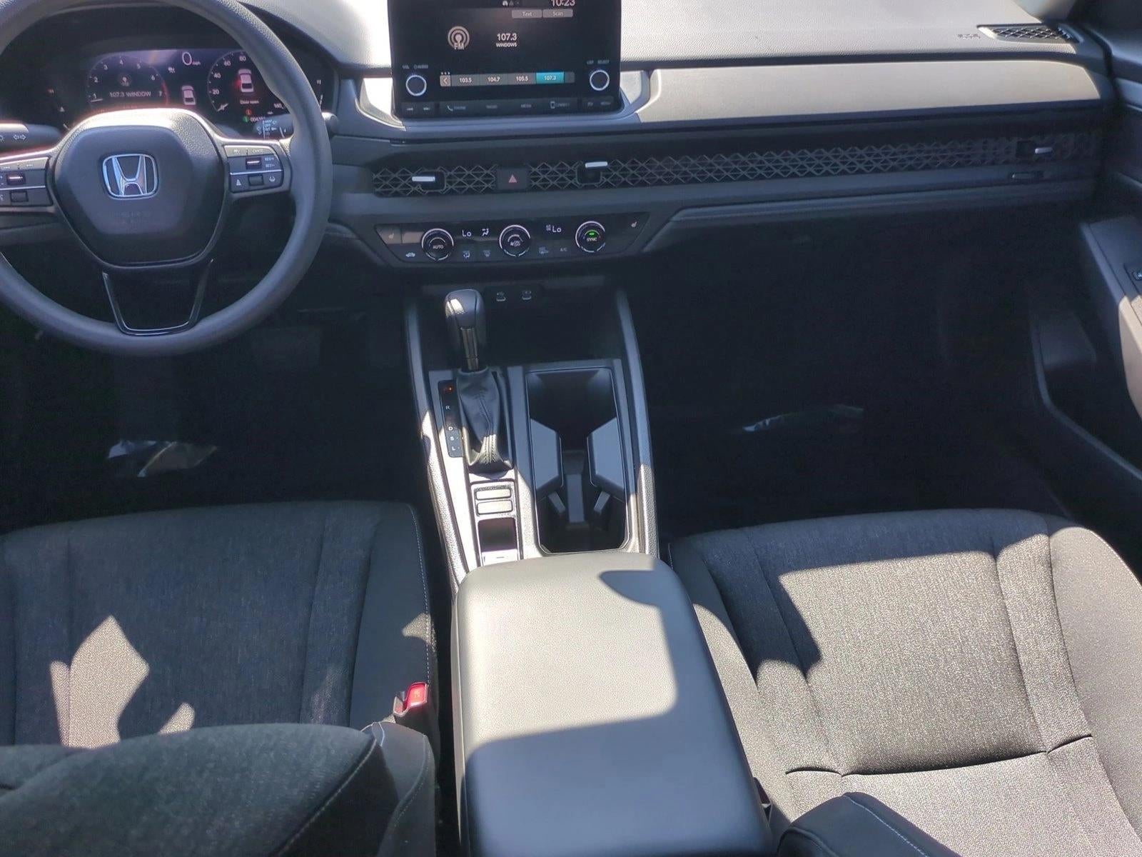 2025 Honda Accord Sedan SE CVT