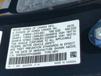 2026 Honda CR-V EX-L 2WD