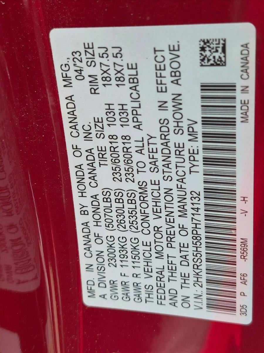 2023 Honda CR-V Hybrid Sport FWD