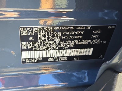 2026 Toyota RAV4 XLE Premium FWD (Natl)
