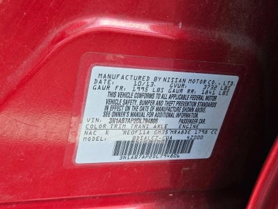 2013 Nissan Sentra 4dr Sdn I4 CVT S