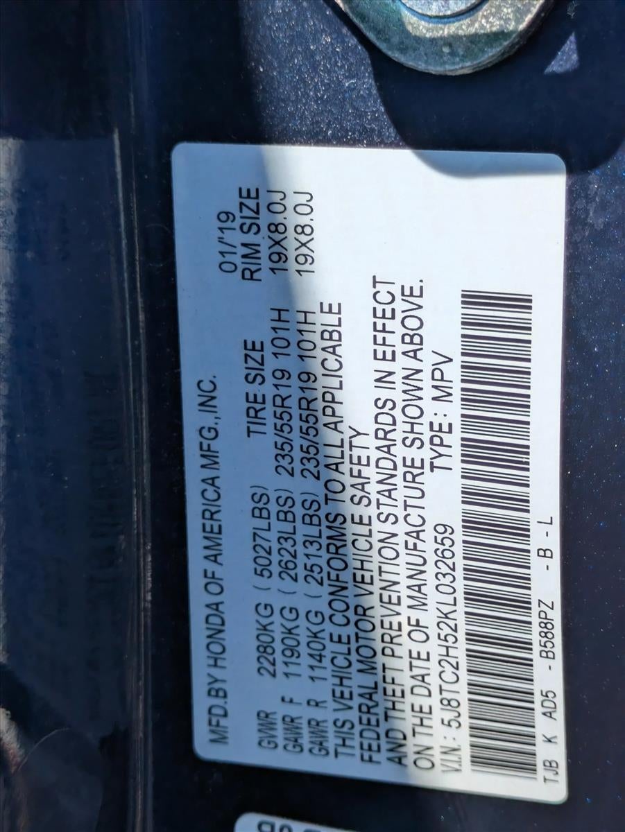 2019 Acura RDX AWD w/Technology Pkg