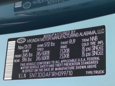 2024 Hyundai SANTA CRUZ XRT AWD