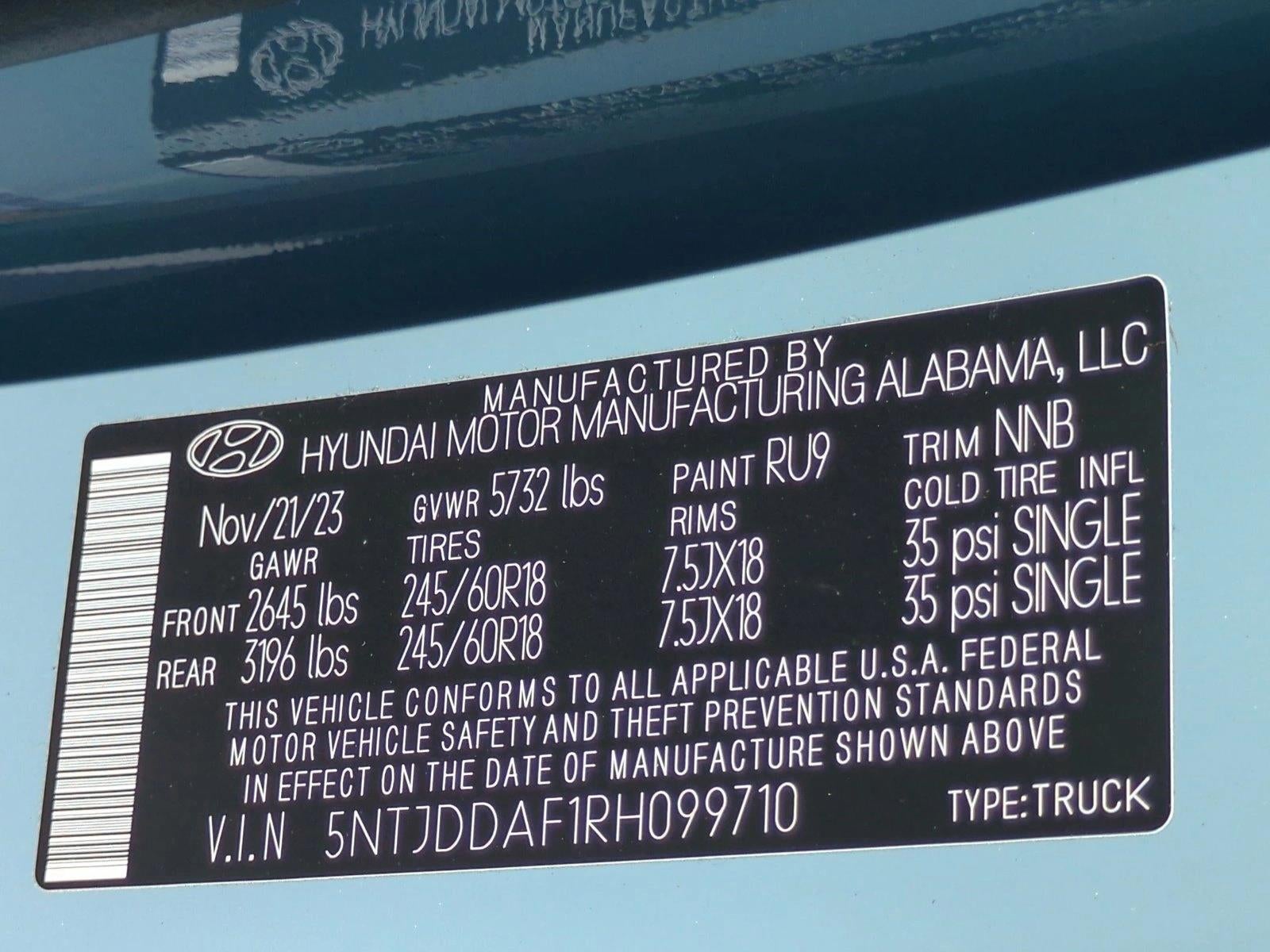 2024 Hyundai SANTA CRUZ XRT AWD