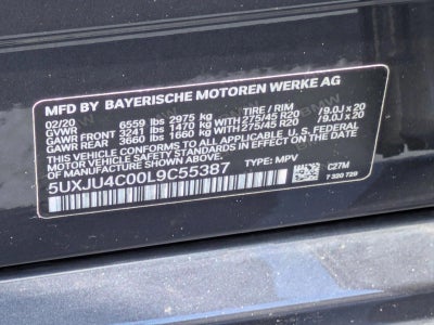 2020 BMW X5 M50i Sports Activity Vehicle