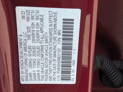 2024 Honda CR-V Hybrid Sport AWD