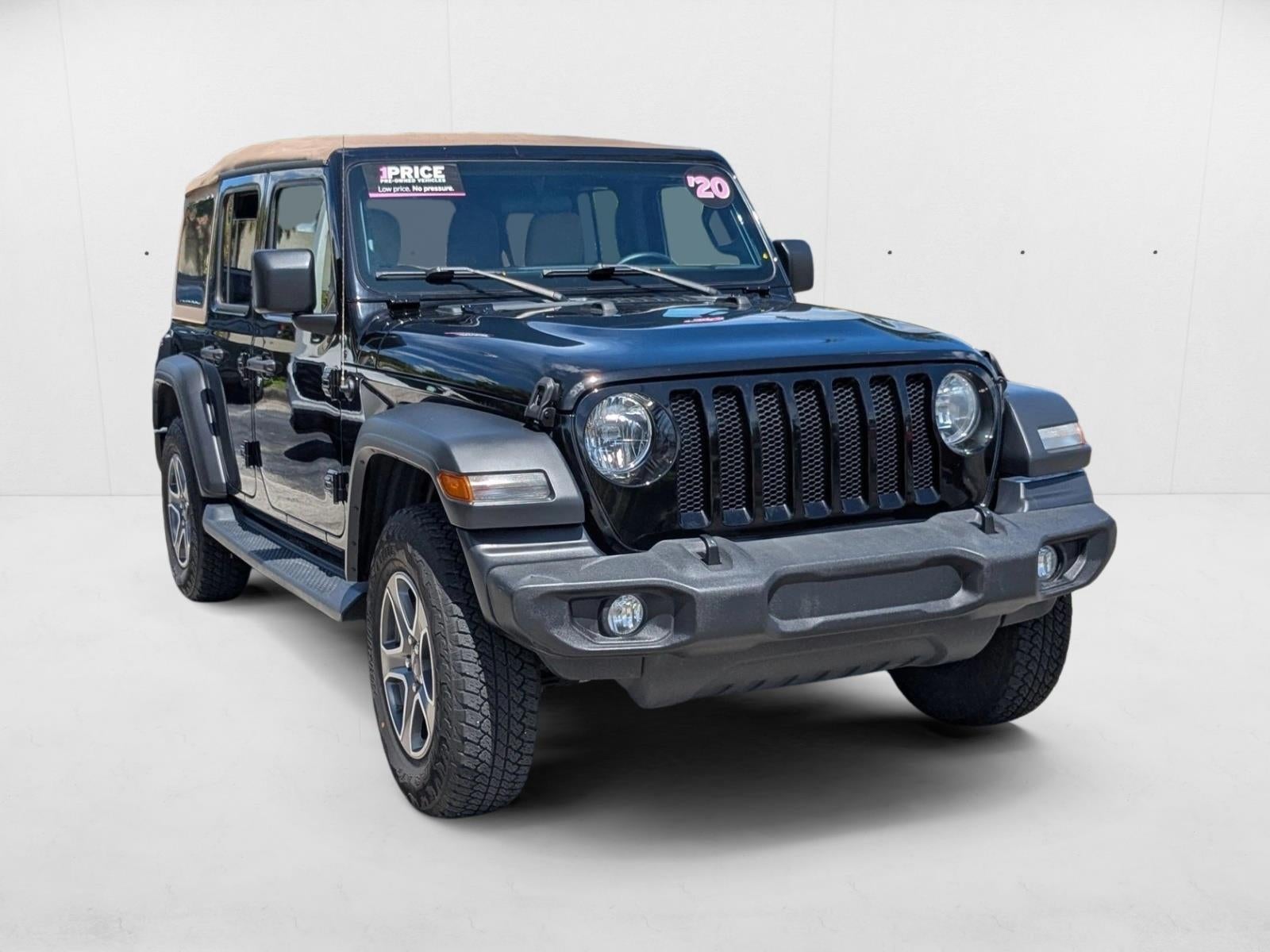 2020 Jeep Wrangler Unlimited Black and Tan 4x4 *Ltd Avail*