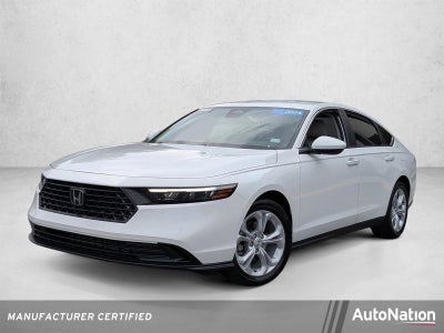 2024 Honda Accord Sedan LX CVT