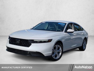 2024 Honda Accord Sedan LX CVT