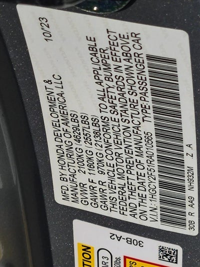 2024 Honda Accord Hybrid Sport Sedan