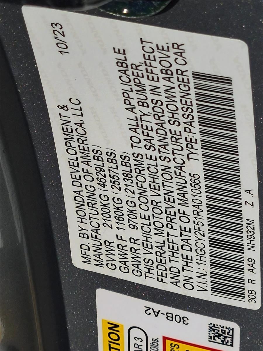 2024 Honda Accord Hybrid Sport Sedan