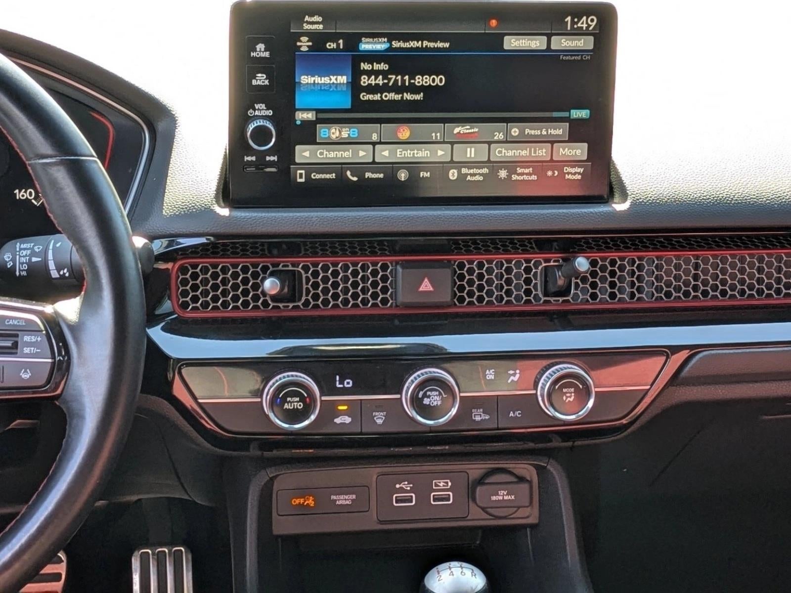 2022 Honda Civic Si Si Manual Sedan