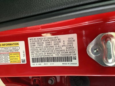 2024 Honda Civic Sedan Sport CVT