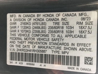 2024 Honda CR-V EX 2WD