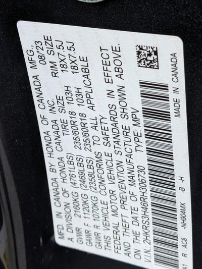 2024 Honda CR-V EX 2WD