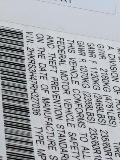 2024 Honda CR-V EX 2WD