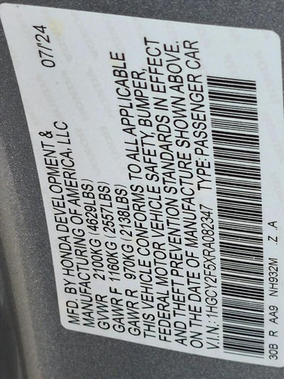 2024 Honda CR-V EX 2WD