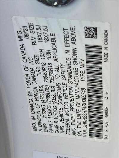 2024 Honda CR-V EX-L 2WD