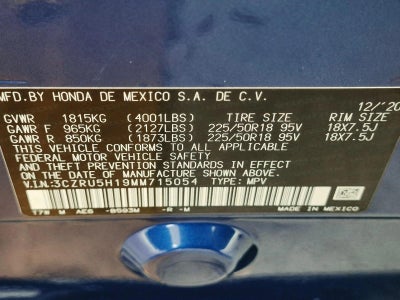 2021 Honda HR-V Sport 2WD CVT
