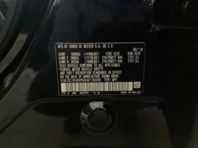 2019 Honda HR-V EX AWD CVT