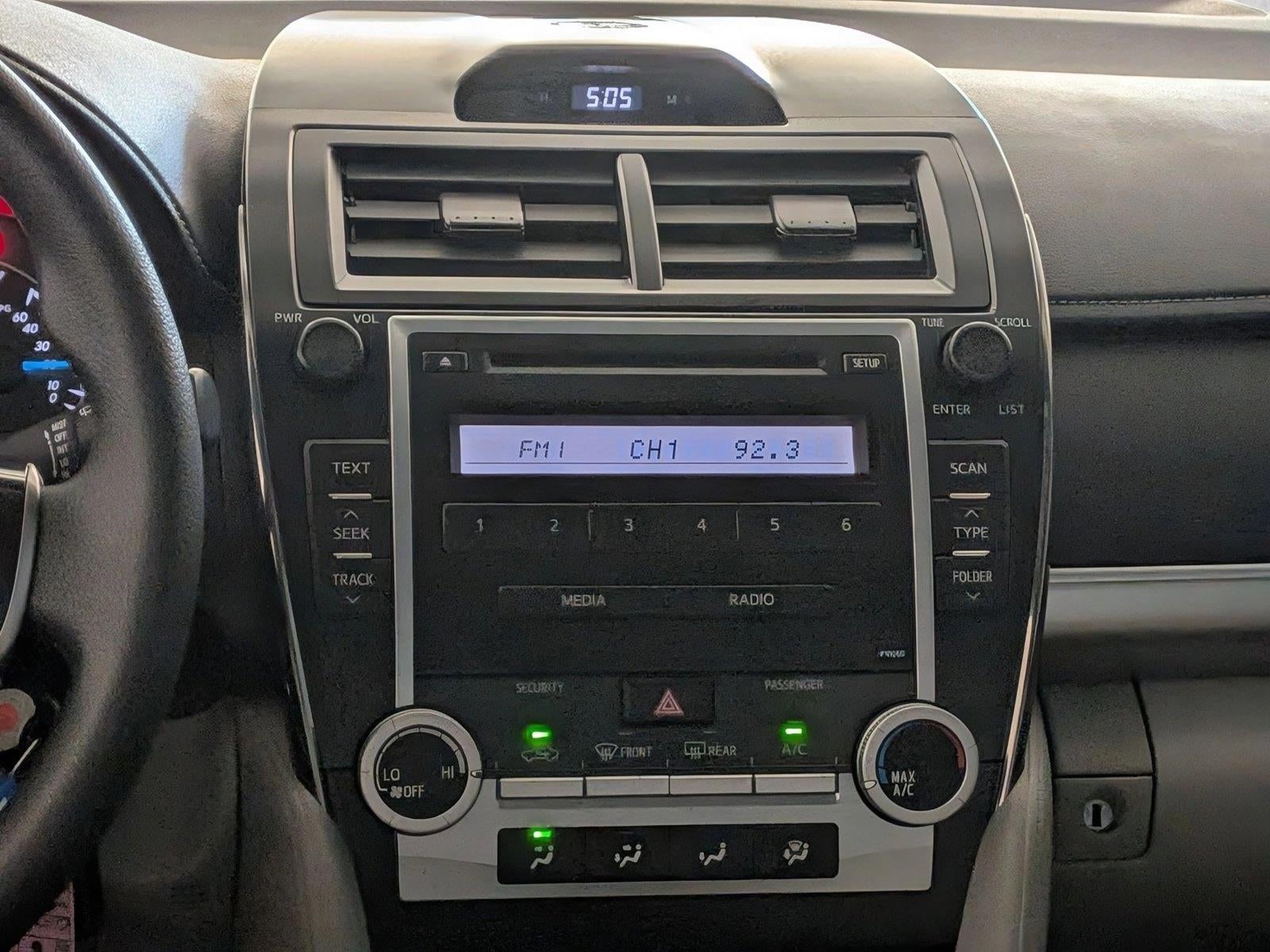 2012 Toyota Camry 4dr Sdn I4 Auto L (Natl)