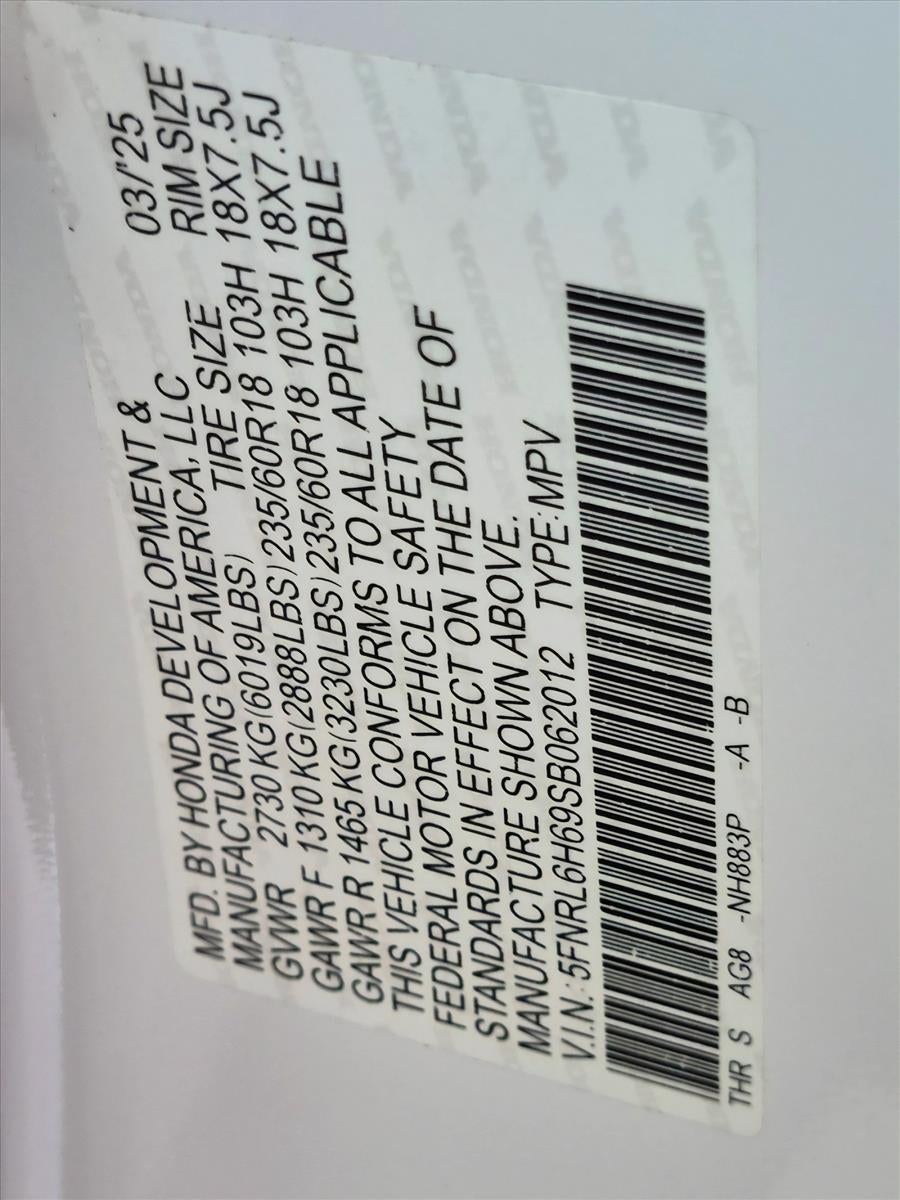 2025 Honda Odyssey EX-L Auto