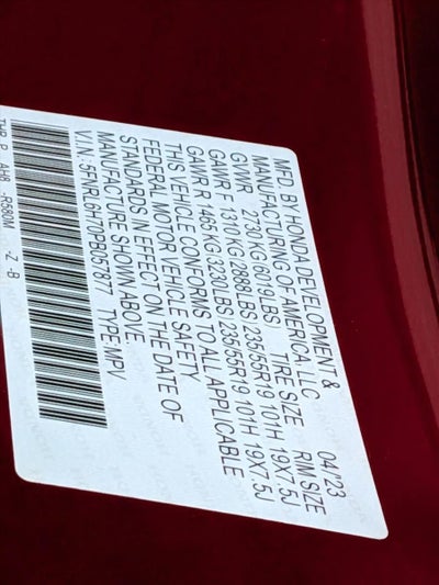 2023 Honda Odyssey Sport Auto