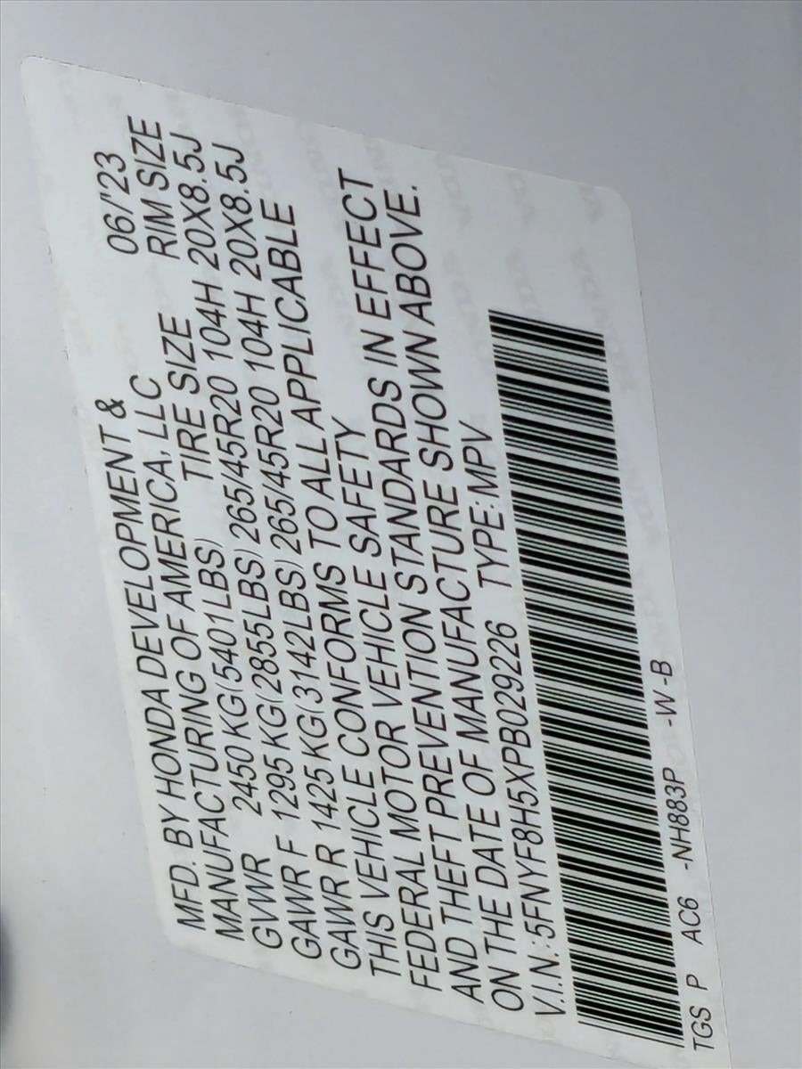 2023 Honda Passport EX-L AWD