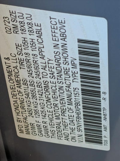 2023 Honda Passport TrailSport AWD