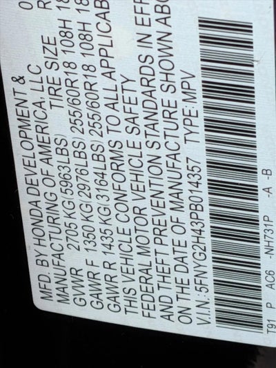 2023 Honda Pilot EX-L 8 Passenger 2WD