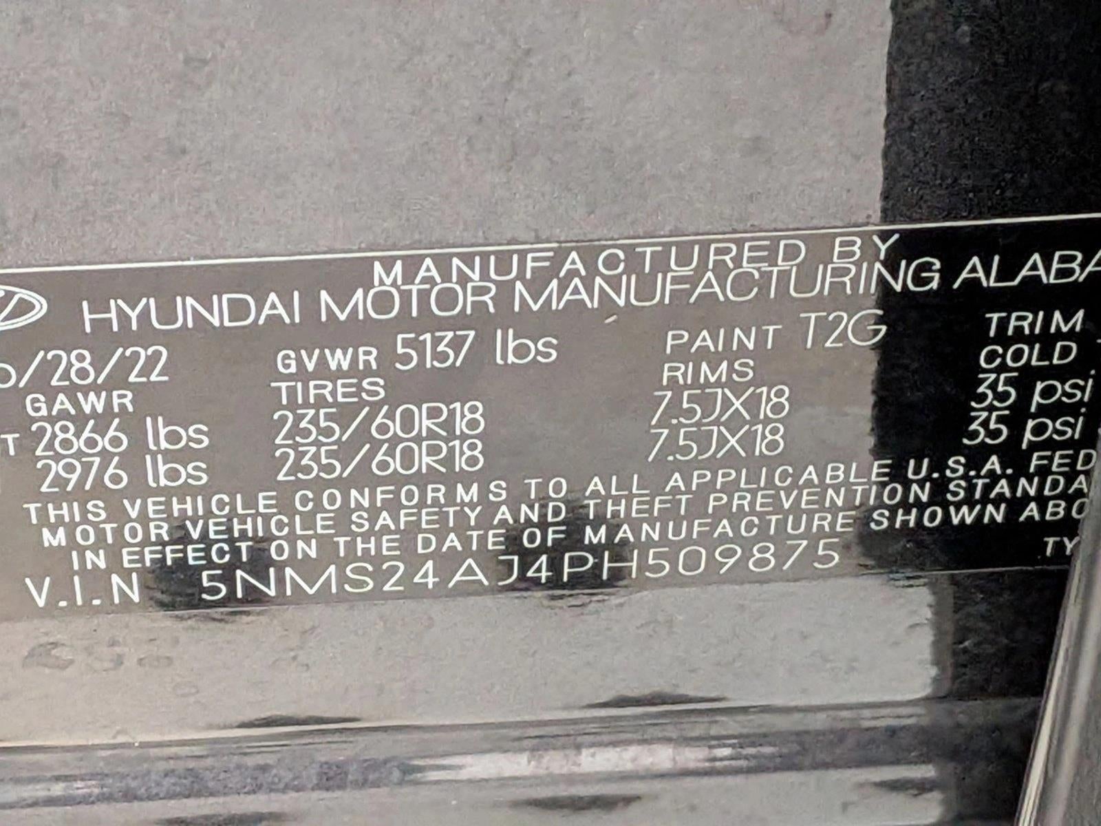 2023 Hyundai SANTA FE SEL FWD