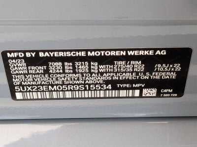 2024 BMW X7 xDrive40i Sports Activity Vehicle