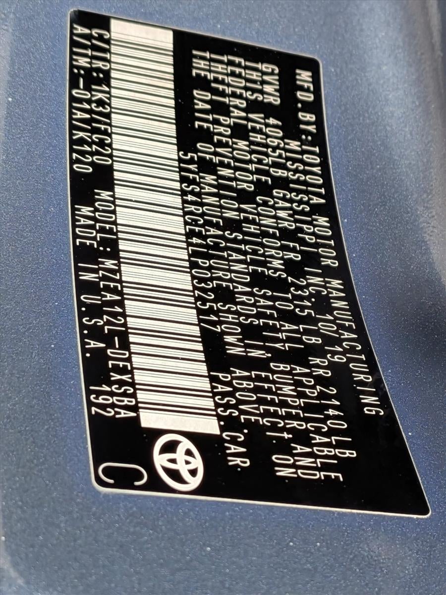 2020 Toyota Corolla SE CVT (Natl)