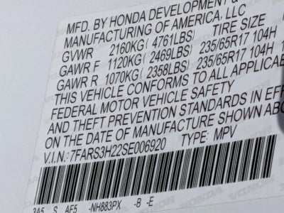 2025 Honda CR-V LX 2WD