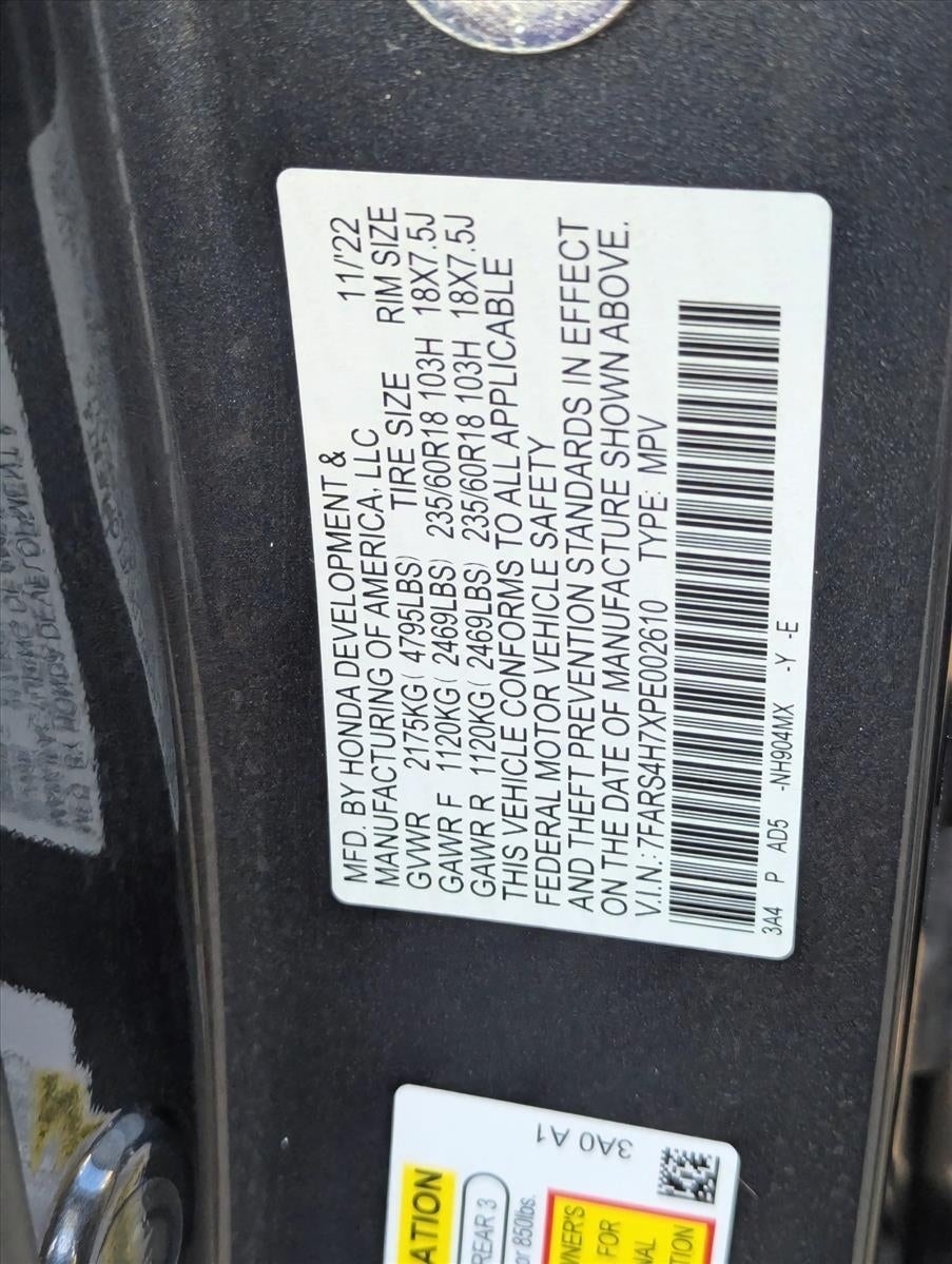 2023 Honda CR-V EX-L AWD