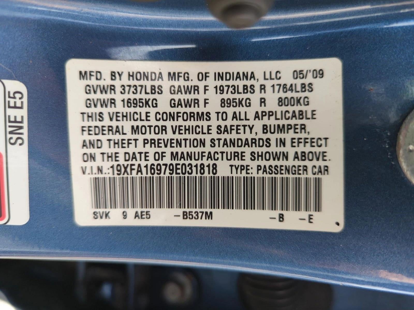 2009 Honda Civic Sedan EX-L Automatic