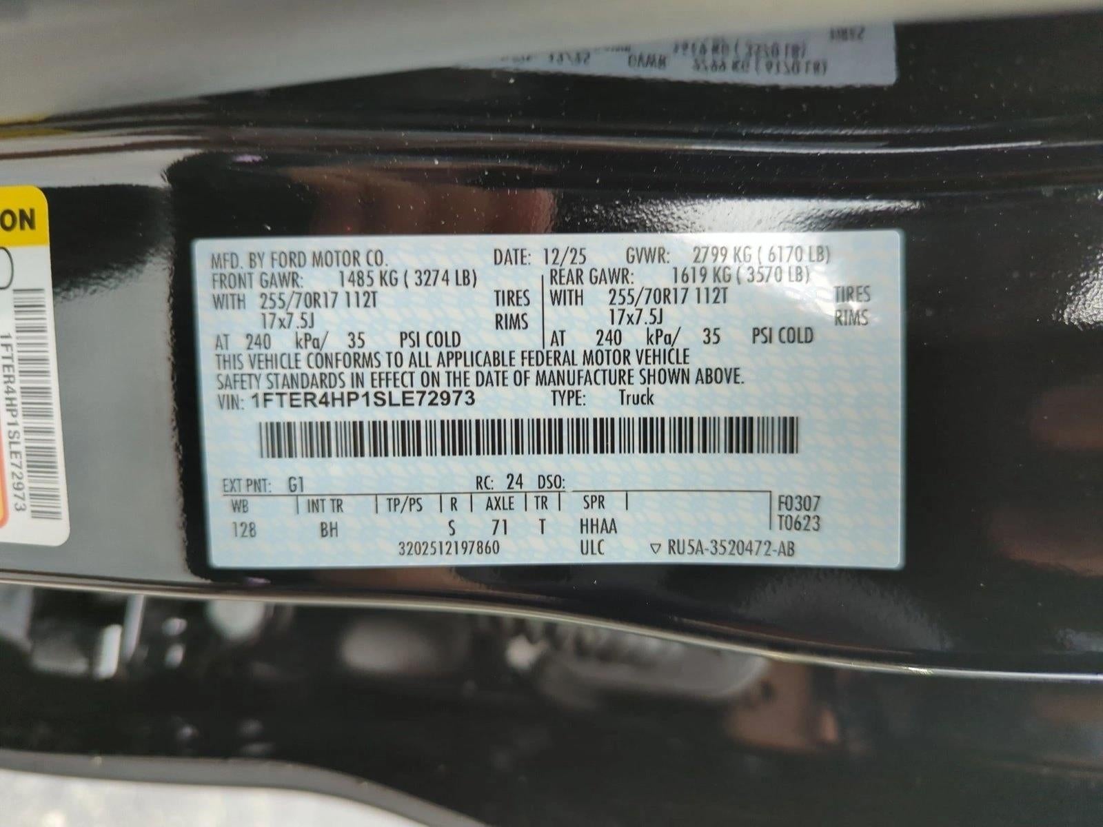 2025 Ford Ranger XLT 4WD SuperCrew 5' Box