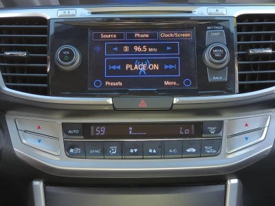 2014 Honda Accord Sedan EX-L V6 Automatic with Navigation