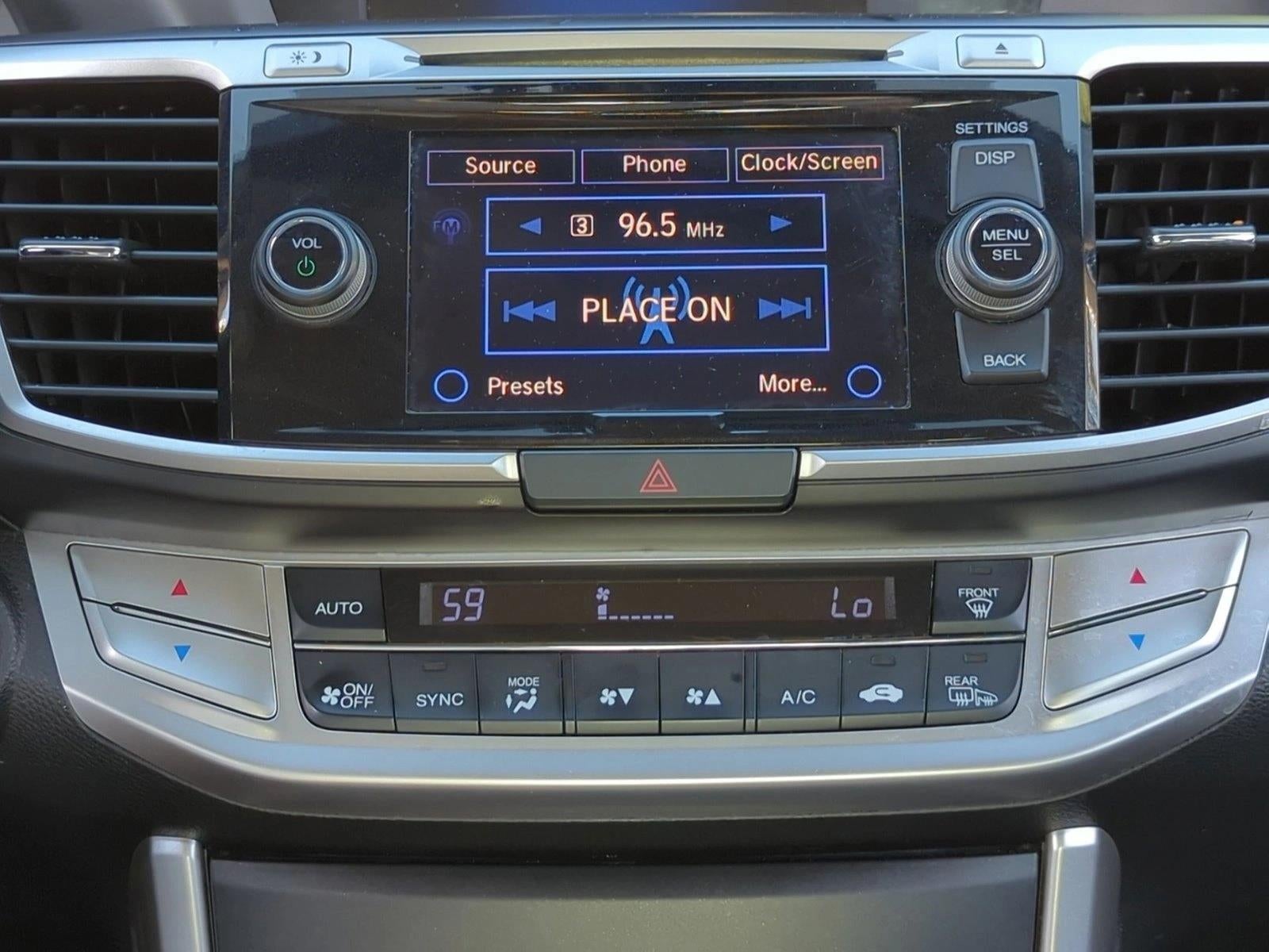 2014 Honda Accord Sedan EX-L V6 Automatic with Navigation
