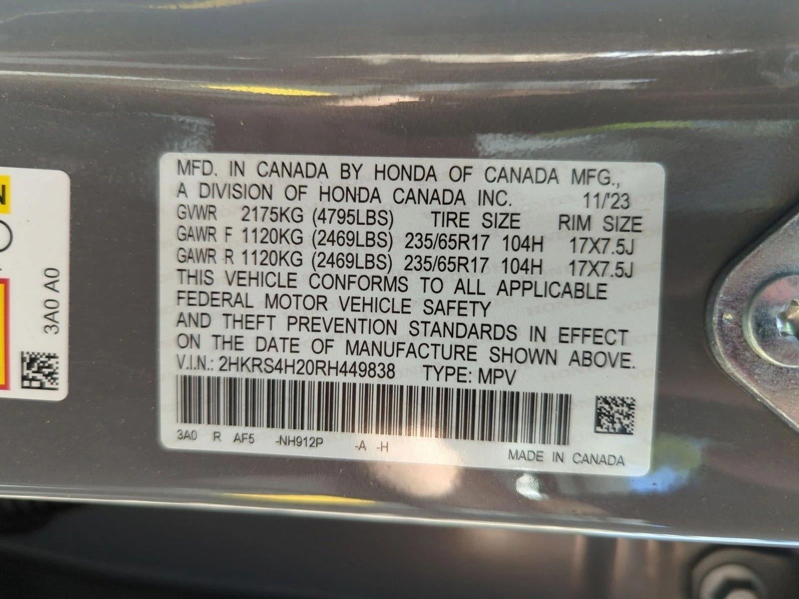 2024 Honda CR-V LX AWD