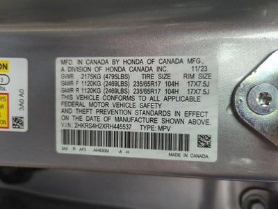 2024 Honda CR-V LX AWD
