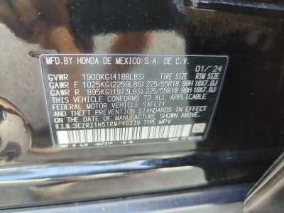 2024 Honda HR-V Sport 2WD CVT