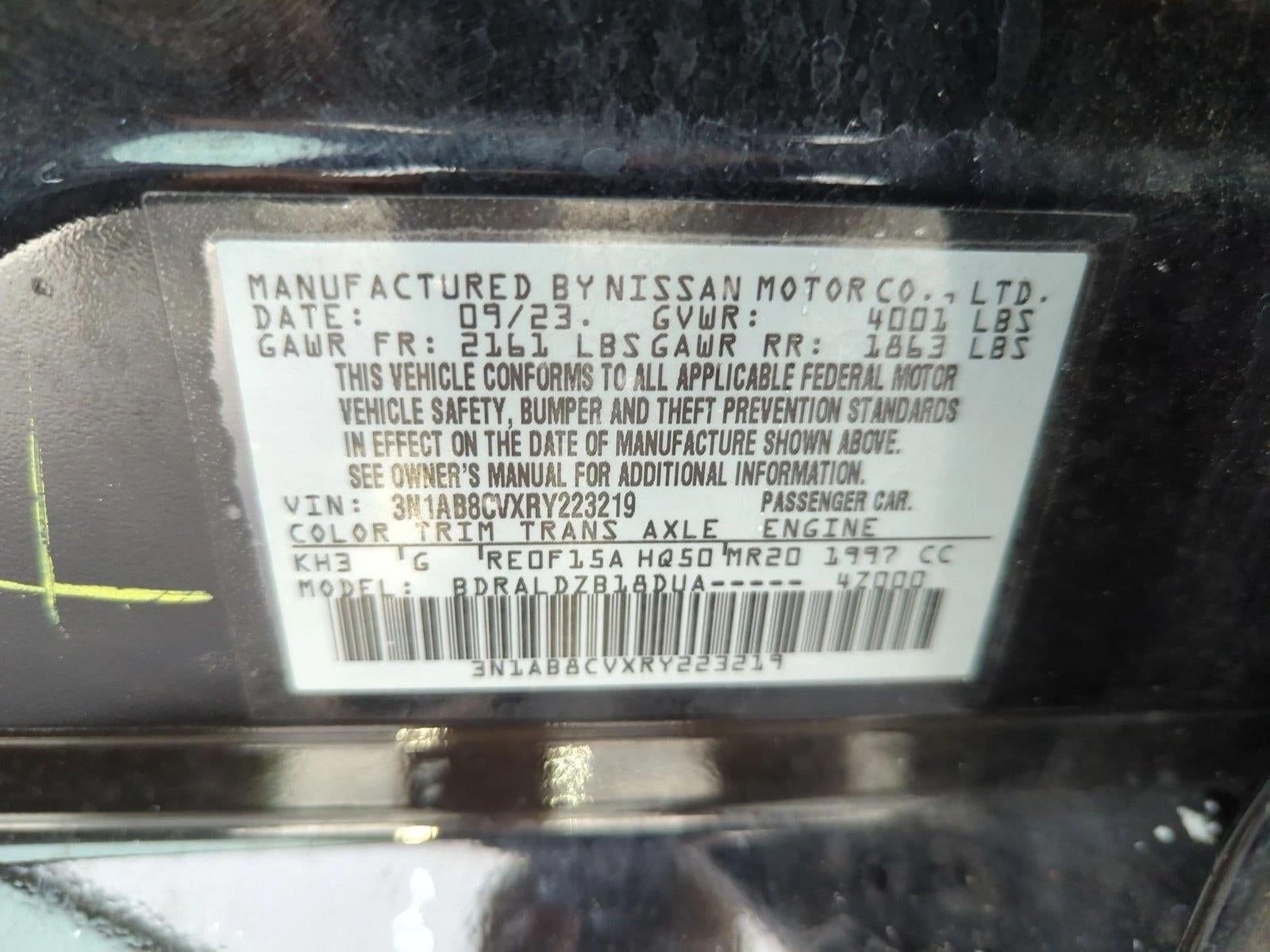 2024 Nissan Sentra SV CVT