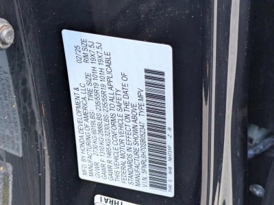 2025 Honda Odyssey Sport-L Auto